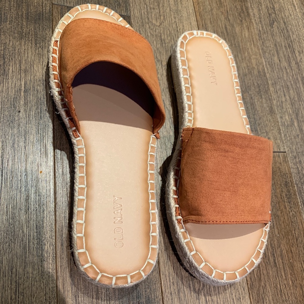 Espadrille Slip On Sandal